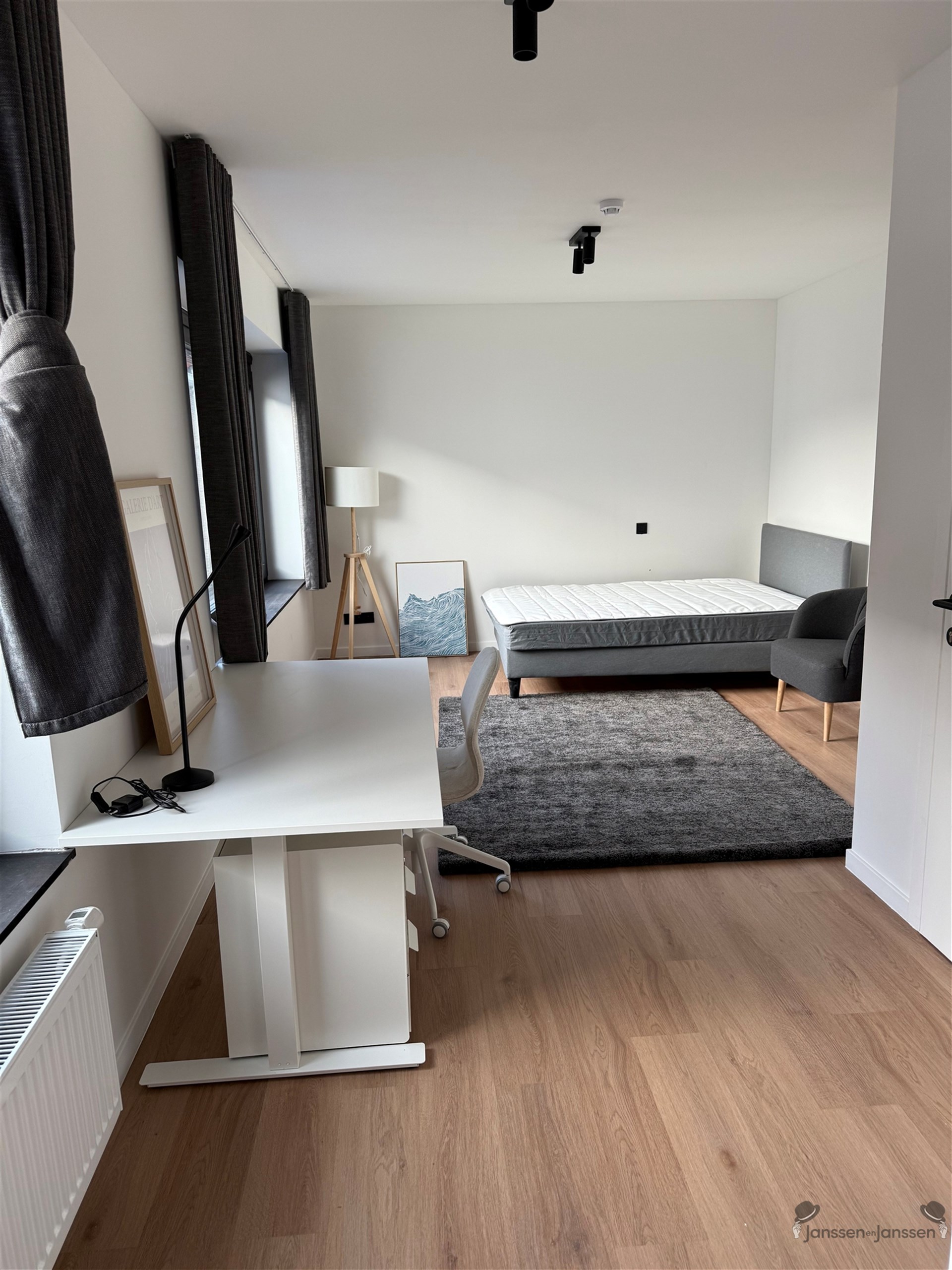 Luxe studentenkamer met eigen sanitair en toegang tot het gemeenschappelijk terras - foto 3