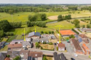 Dit investeringsproject omvat vier kadastrale letters, opgesplitst in twee woningen en een loods.<br /><br />1. Woning 1: Grimmingeplein 9 <br />Deze te renoveren vrijstaande woning omvat op het gelijkvloers een inkomhal met woonruimte, keuken met aansluitend een badkamer en slaapkamer. Op de eerste verdieping en 3 slaapkamers en een sanitaire ruimte. Aansluitend ook nog een garage en berging in de tuin. <br />EPC: F (542 Kwh/m2 jaar)*. <br />Asbest attest beschikbaar. Overstromingsgevoeligheid gebouw Score A. Gebouw in woongebied<br /><br />2. Woning 2: Rijtestraat 8 <br />Deze te renoveren half open bebouwing woning omvat op het gelijkvloers een inkomhal met woonruimte, bureel, keuken met aansluitend twee grote garages ruimte van resp. 71 en 90 m2 . Op de eerste verdieping 4 slaapkamers en een sanitaire ruimte. <br />EPC: E (474 Kwh/m2 jaar)*. <br />Asbest attest beschikbaar. Overstromingsgevoeligheid gebouw Score A; Gebouw in woongebied<br />*bovenvermelde woningen vallen onder de "Vlaamse Renovatieverplichting"<br /><br />3. polyvalent pand van meer dan 460 m2 met ruime parking<br />Overstromingsgevoeligheid gebouw Score A.<br /><br />Interesse in dit investeringsproject? <br />Reply dan door het contactformulier in te vullen op deze pagina. U ontvangt dan van ons alle beschikbare info( kadaster, stedenbouw, VGI, EPC , asbest, ...) <br />Bijkomende foto's van de woningen en loods zijn beschikbaar op aanvraag. Vermelde afmetingen in op de foto's zijn informatief en niet bindend. <br />Pieter Cardoen, 0475 36 12 52, pieter@cornelis-partners.be