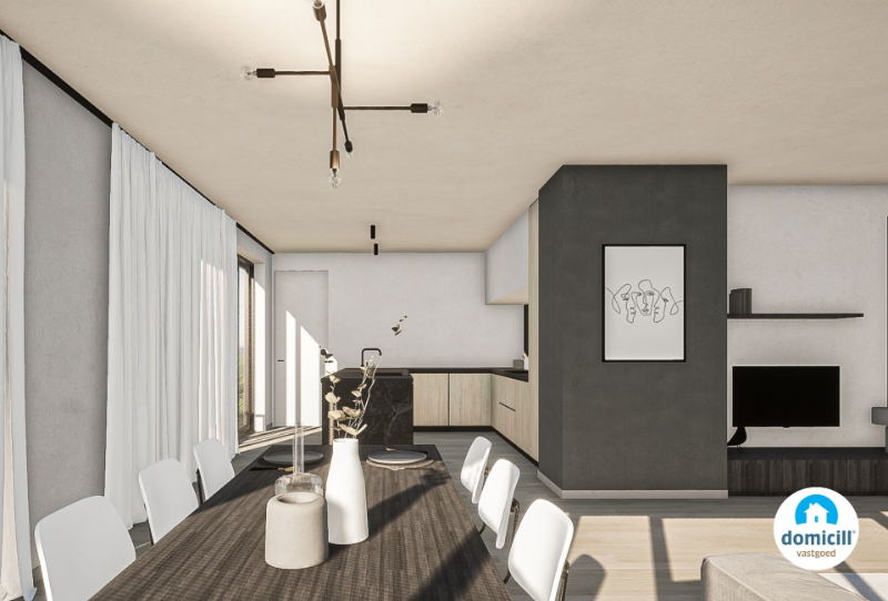 KORTEMARK: Penthouse 3.01 met 2 comfortabele slaapkamers, 2 ensuite-badkamers en 111,60m² uitgestrekt zitterras gelegen op de derde verdieping van Nieuwbouwresidentie Mila en Nora - foto 5