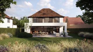 Exclusieve nieuwbouwvilla met 5 slaapkamers en fenomenale open zichten landelijk gelegen in het pittoreske RAMSKAPELLE op fietsafstand van het centrum van Knokke.<br /><br />Deze prachtige alleenstaande nieuwbouwvilla geniet van een rustige en residentiële ligging in het landelijke Ramskapelle, op korte afstand van het centrum van Knokke. Gelegen op een perceel van ca. 660 m² combineert deze eigendom hedendaags wooncomfort met een aangename woonomgeving en mooie vergezichten over de omliggende velden.<br /><br />De woning verwelkomt u via een ruime inkomhal met vestiaire en gastentoilet. De lichtrijke leefruimte omvat een gezellige zithoek, een royale eetplaats en een open keuken, die samen een harmonieuze leefomgeving creëren. Aansluitend bevindt zich een aparte bureauruimte, ideaal voor thuiswerk of als polyvalente ruimte. Dankzij de grote raampartijen geniet u van een optimale connectie met het terras en de tuin, waar u in alle rust kunt genieten van het groene uitzicht en de avondzon.<br /><br />Verder beschikt het gelijkvloers over een praktische berging en een inpandige garage.<br /><br />Op de eerste verdieping zijn er vier ruime slaapkamers en twee badkamers. De master bedroom beschikt over een dressing en een ensuite badkamer, wat zorgt voor extra comfort en privacy.<br /><br />De tweede verdieping biedt een bijkomende ruime vijfde slaapkamer met eigen badkamer, ideaal als gastensuite, tienerkamer of hobbyruimte.<br /><br />De villa wordt afgewerkt met kwalitatieve materialen volgens lastenboek en voldoet aan de hedendaagse normen op vlak van energiezuinigheid, comfort en duurzaamheid.<br /><br />Plannen en lastenboek zijn beschikbaar op aanvraag.<br /><br />Een uitzonderlijke opportuniteit voor wie op zoek is naar een stijlvolle nieuwbouwvilla op een rustige locatie, met een uitstekende bereikbaarheid en vlakbij het bruisende Knokke.
