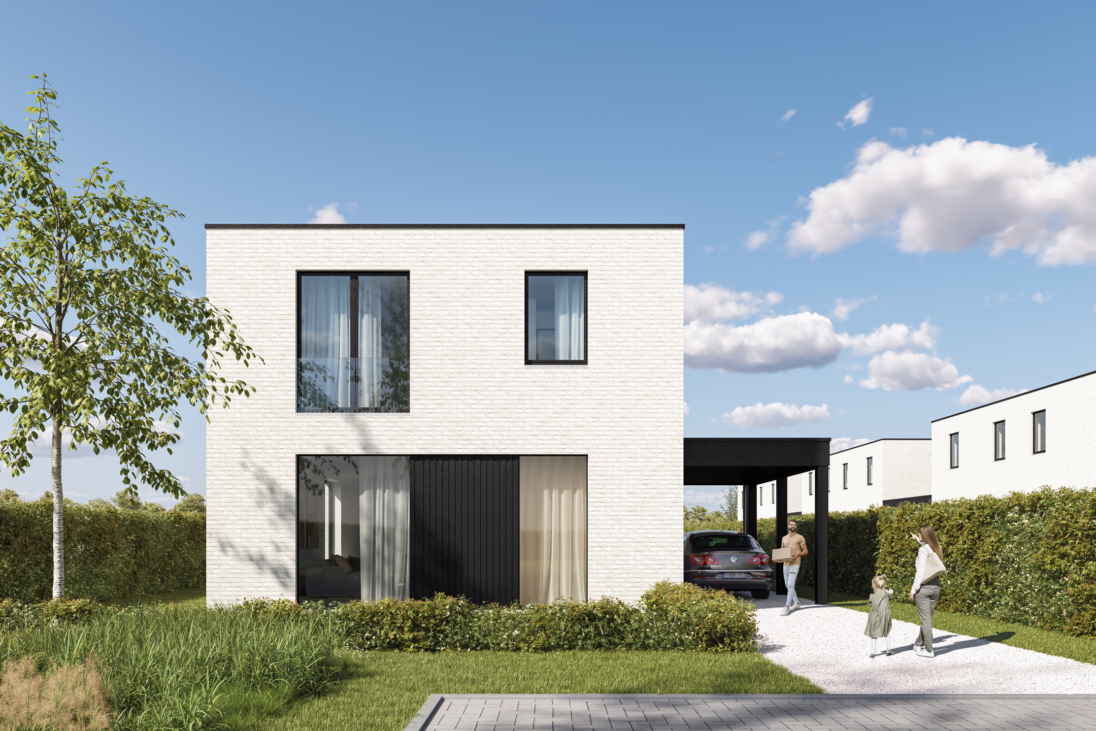 Rustig gelegen BEN-nieuwbouwwoning te Sint-Lievens-Houtem - foto 1