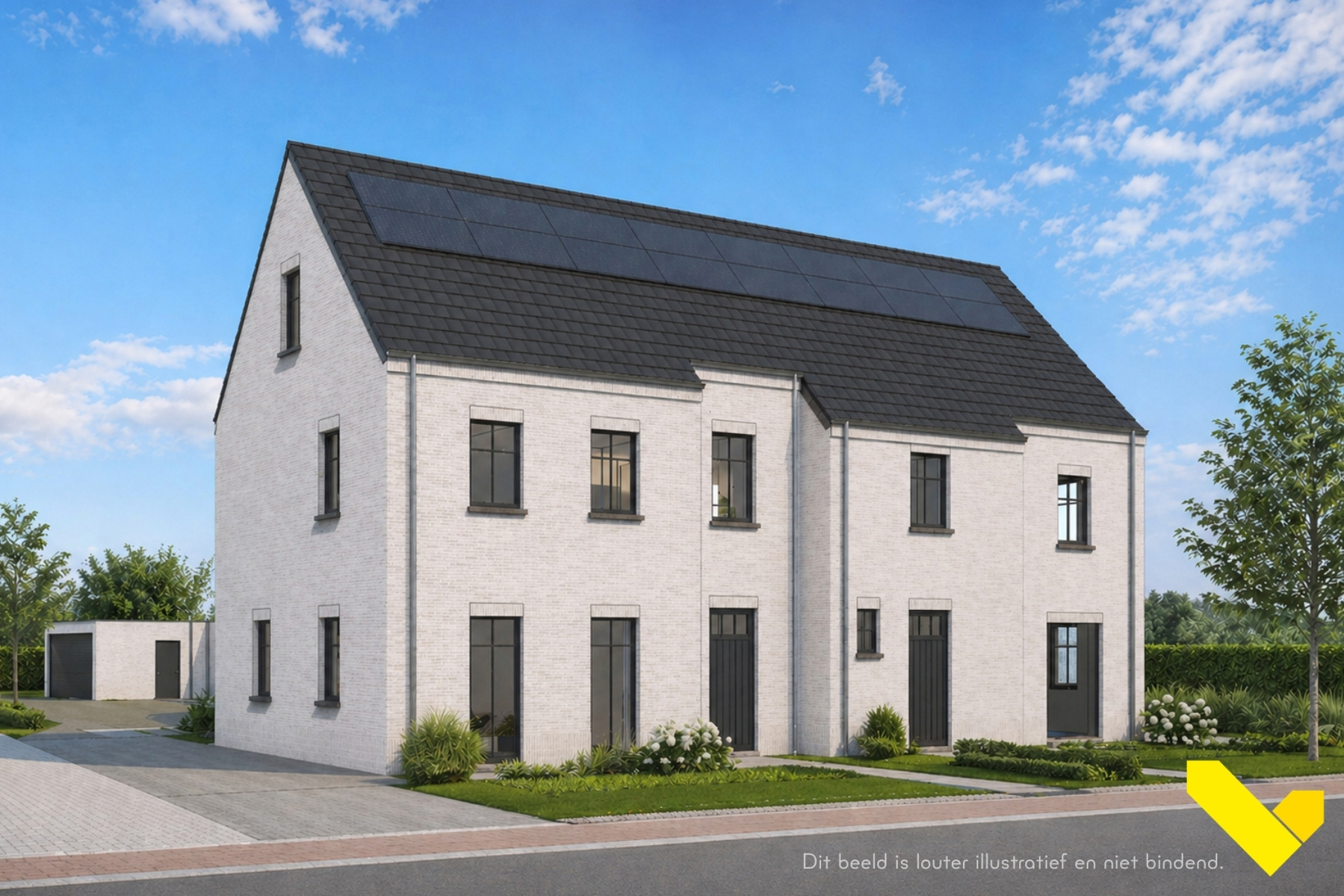 Halfopen moderne pastorijwoning nabij het centrum van Geel. - foto 2