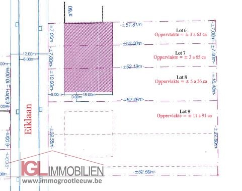 Mooie bouwgrond op 3a63ca met Zuidgerichte tuin in residentiële wijk! - foto 3