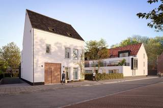 <p><strong>Residentie “Barchon”</strong> is ideaal gelegen op de hoek van de Museumstraat en de Hendrik Schoofsstraat te Brecht, vlak aan het gemeenteplein en het park. Dit <strong>stijlvolle woonproject</strong> bestaat uit <strong>27 BEN20 -appartementen</strong>, verdeeld over twee gebouwen. De appartementen variëren in grootte van 84m² tot 181m² en zijn allen voorzien van <strong>ruime terrassen</strong>, met of zonder privétuin. De gemeenschappelijke tuin wordt door de ontwikkelaar aangelegd in harmonie met het project en met oog voor een smaakvolle inrichting. Er wordt een <strong>rijkelijke Vlaamse gevel</strong> gecreëerd met verscheidene details en accenten. Het ontwerp is van de hand van Moors architecten. Het combineert moderne elegantie met een landelijke sfeer, waardoor een tijdloos en stijlvol geheel ontstaat.</p>
<p>U richt uw appartement volledig in naar <strong>uw eigen smaak</strong> en voorkeur. U geniet daarbij van zeer <strong>ruime keuzebudgetten</strong>. Zo wordt uw appartement het verlengde van<strong> uw persoonlijkheid</strong> en is het elke dag opnieuw zalig thuiskomen.</p>
<p>Wij zorgen alvast voor <strong>standaard 3 dubbele beglazing in aluminium profielen, geothermische individuele warmtepomp, vloerverwarming, ventilatiesysteem D met warmterecuperatie, zonnepanelen, videofoon, akoestische veiligheidsdeur ‘FIRE van Weber</strong>!</p>
<p>Onder het gebouw wordt er een <strong>parkeerkelder</strong> voorzien voor 47 wagens en 56 fietsstalplaatsen. Elk appartement beschikt eveneens over een <strong>privéberging</strong> ondergronds en wordt aangevuld met gemeenschappelijke afvallokalen. Het perceel wordt volledig rondom afgesloten wat uw privacy en veiligheid garandeert.</p>
<p><strong>Kom tot rust midden in het centrum van Brecht</strong>. Zo is het project gelegen pal in de kern in een rustige éénrichtingsstraat welke uitgeeft op het gemeenteplein. Winkels, scholen, horeca, openbaar vervoer zijn allen op wandelafstand gevestigd. Ook het park van Brecht is vlakbij gelegen, net zoals station Noorderkempen en het op- en afrittencomplex van de E19 Antwerpen-Breda.</p>
Interesse? Mis deze unieke kans niet en neem contact met ons op voor meer informatie of een bezichtiging!