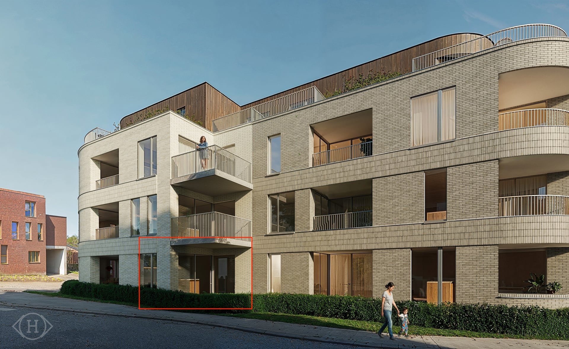 Prachtig appartement 2slpks en overdekt terras - foto 1