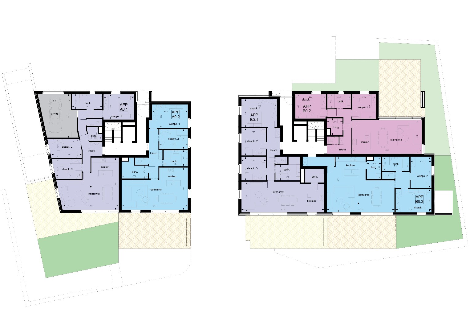 Gelijkvloers nieuwbouwappartement met twee slaapkamers en tuin - foto 5