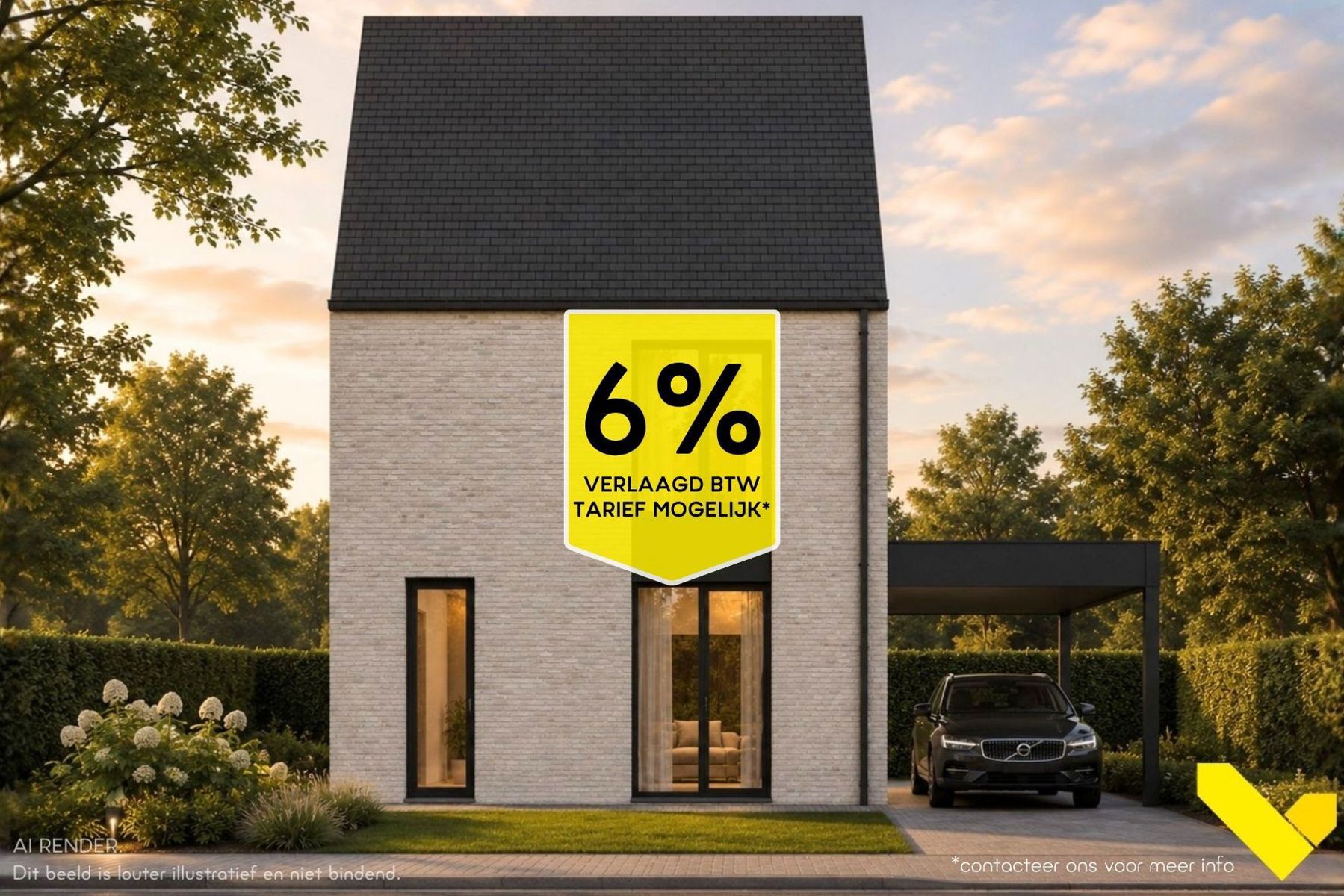 Ruime nieuwbouwwoning met moderne architectuur - foto 1