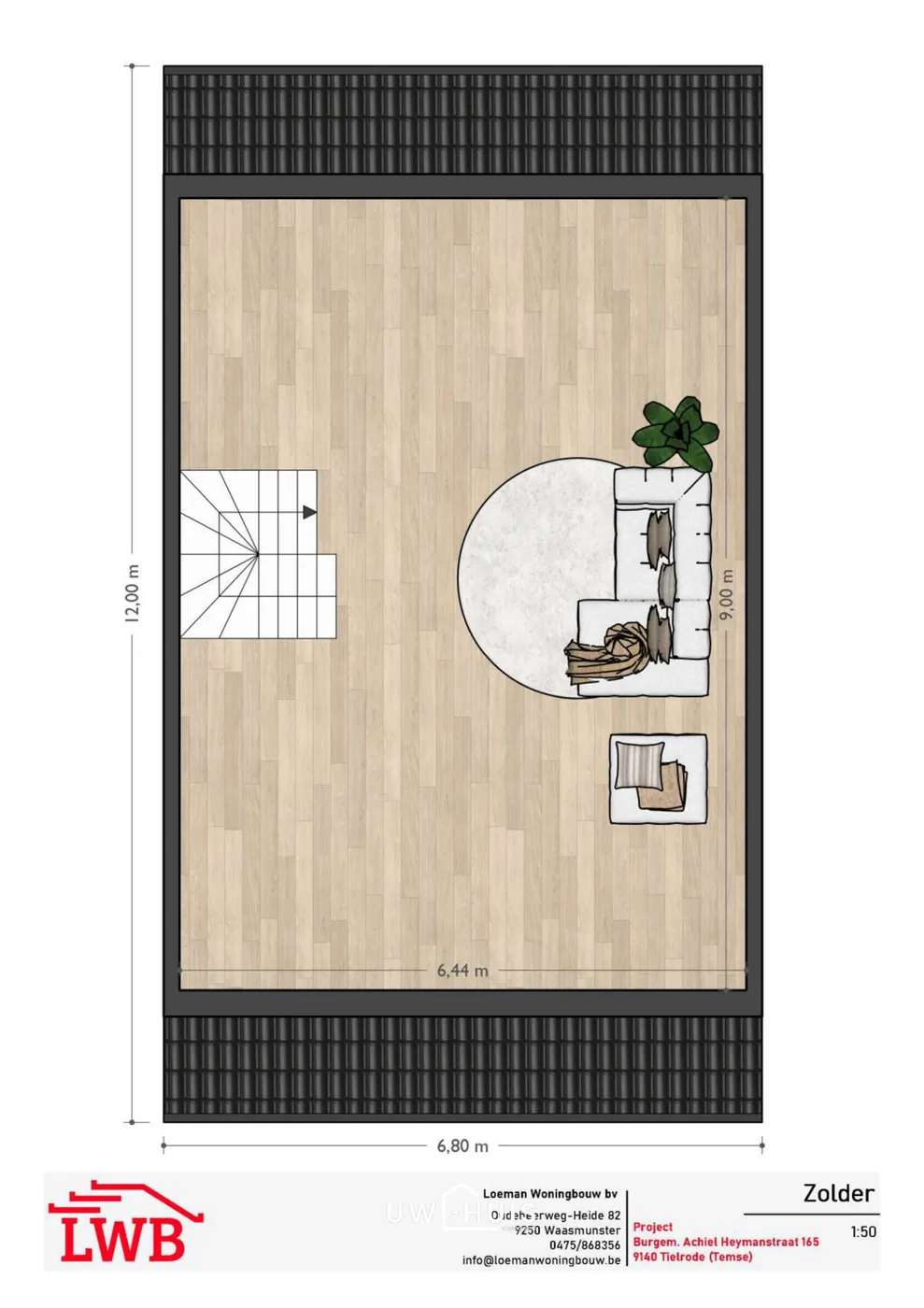 NIEUWBOUWPROJECT IN HARTJE TIELRODE MET E PEIL MAX 30 - foto 5