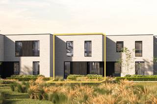 Deze halfopen moderne nieuwbouwwoning (lot 13) wordt gerealiseerd in een residentiële omgeving aan een nieuwe invalsweg van de Warandestraat.De...