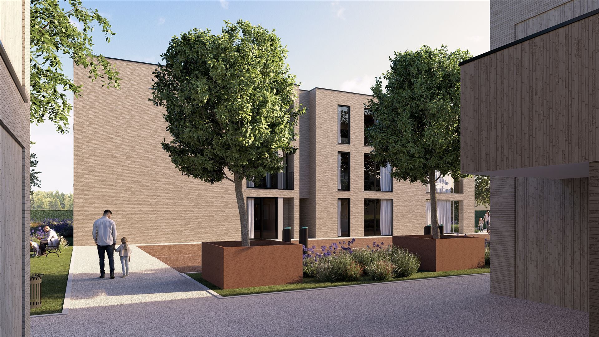 Nieuwbouwapp met 2 slpk - UPDATE bouwwerken gestart - foto 4