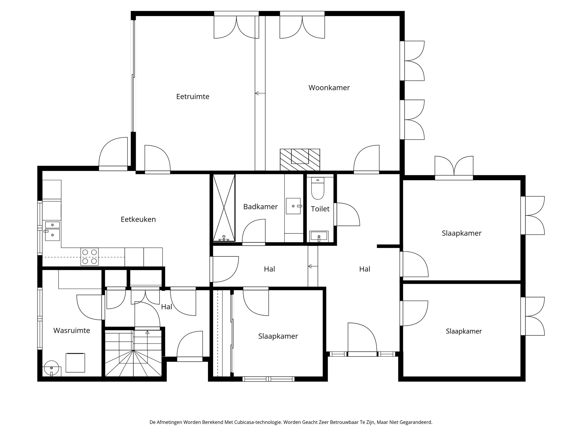RUSTIG GELEGEN, GELIJKVLOERSE WONING VLAKBIJ CENTRUM OPGLABBEEK - foto 5