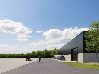 Unieke kans! Kwaliteitsvolle nieuwbouw magazijnruimte met een oppervlakte vanaf 221 m² tot 2.293 m² in combinatie met een verhard buitenterrein...