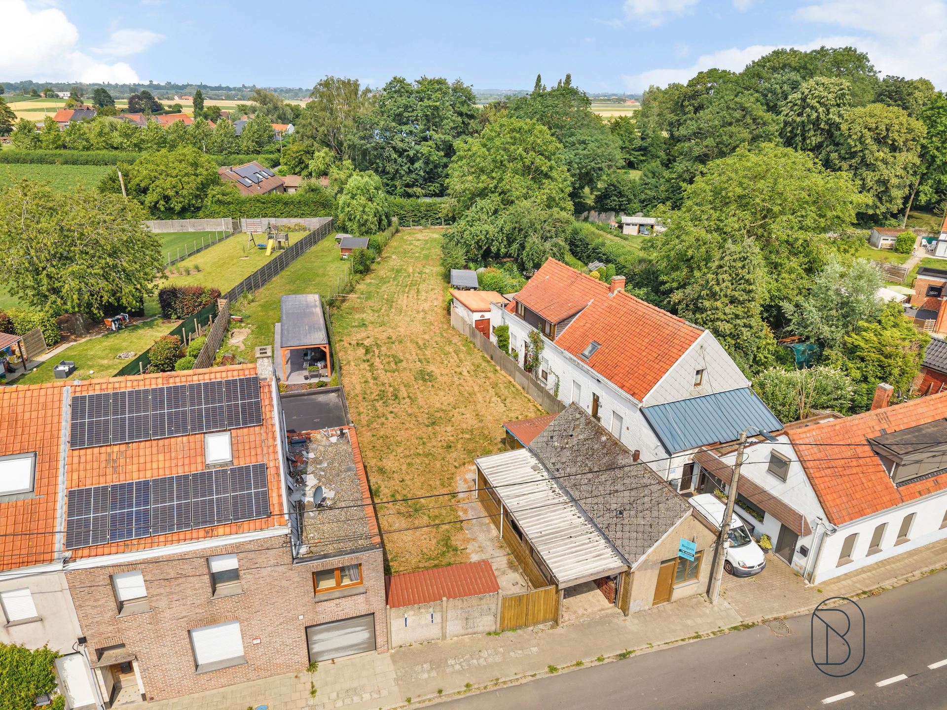 Bouwgrond van 831m², voor HOB, in landelijke omgeving. - foto 5
