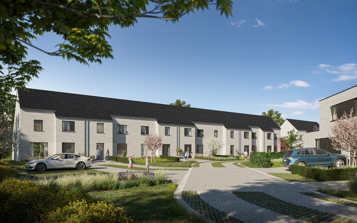 Nieuwbouwwoningen in een groene omgeving te Lokeren - foto 1