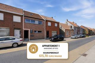 Deze opbrengsteigendom werd in 2004 volledig vernieuwd en bestaat uit 2 appartementen. De eigendom is zeer verzorgd en volledig instapklaar. Netto rendement van een kleine 4%! <br /><br />Indeling als volgt :<br />Appartement 1 op eerste verdiep : Leefruimte met open ingerichte keuken, 1 slaapkamer en badkamer, berging. Momenteel verhuurd aan 615,70 euro/maand (EPC B)<br /><br />Gelijkvloers appartement 2 : inkom, grote leefruimte met open ingerichte keuken, 2 slaapkamers, badkamer, groot terras en tuin. Momenteel verhuurd aan 750,22 euro/maand (EPC C)<br /><br />De eigendom werd altijd zeer goed onderhouden , en zeer vlot verhuurd ! <br /><br />Extra troef : elektriciteit conform + gunstige EPC's ! Ideale beleggingseigendom !<br />Interesse ? Meer info ? Bel ons op 057 377 477
