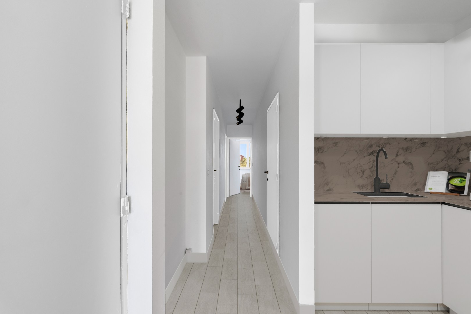 Gerenoveerd appartement met terras - foto 4