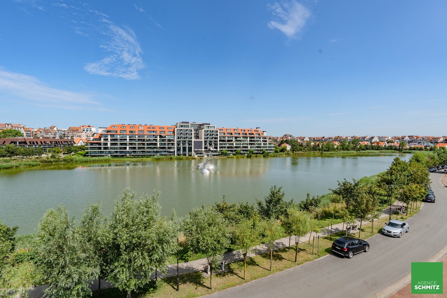 Volledig gerenoveerd appartement met 3 slaapkamers in een villa residentie met zicht op het Zegemeer + mog. GARAGE - foto 3