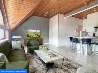 Deze aangename studio met een bewoonbare oppervlakte van 36m² is gelegen op de derde verdieping. De studio geniet van een ideale ligging in...