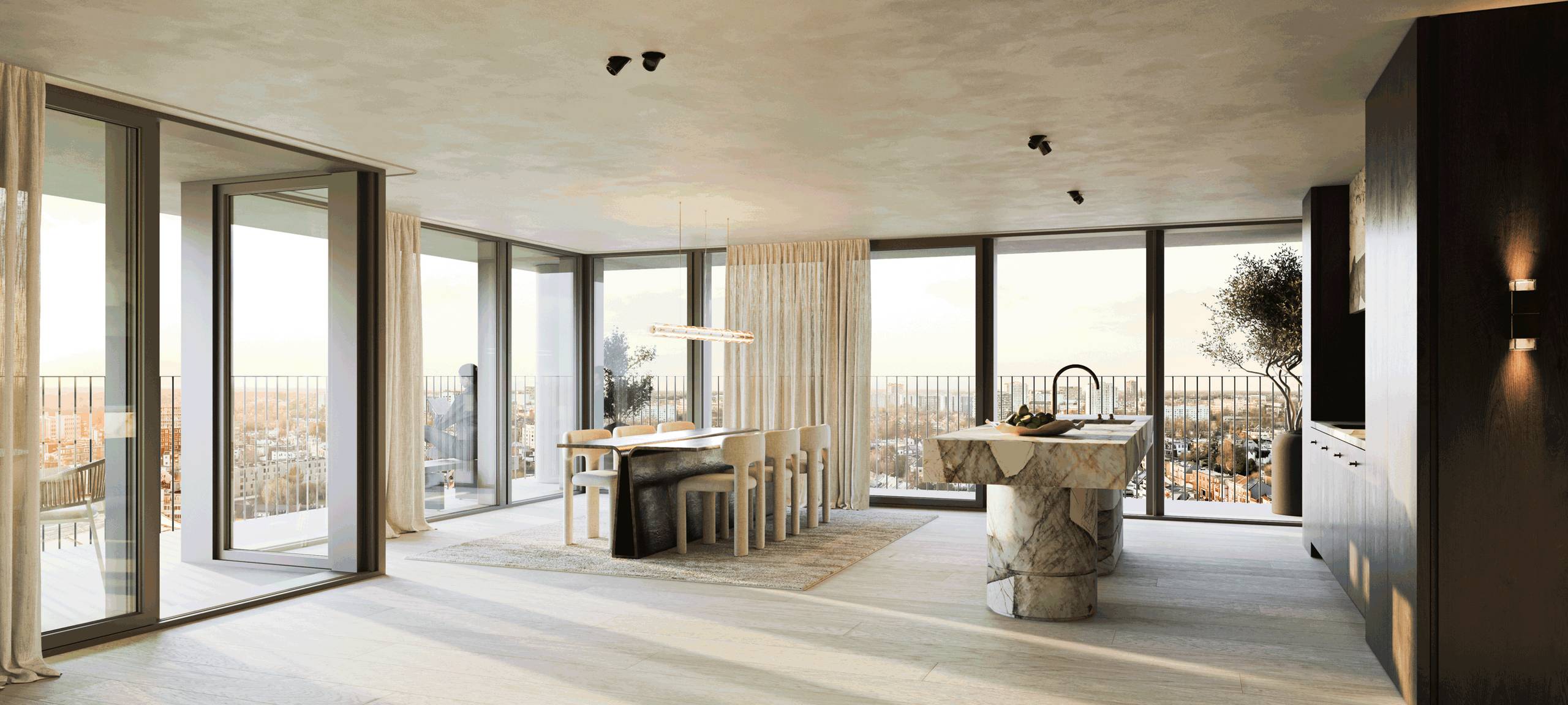 Wonen met uitzicht én leefkwaliteit in Gentcentrum - foto 4