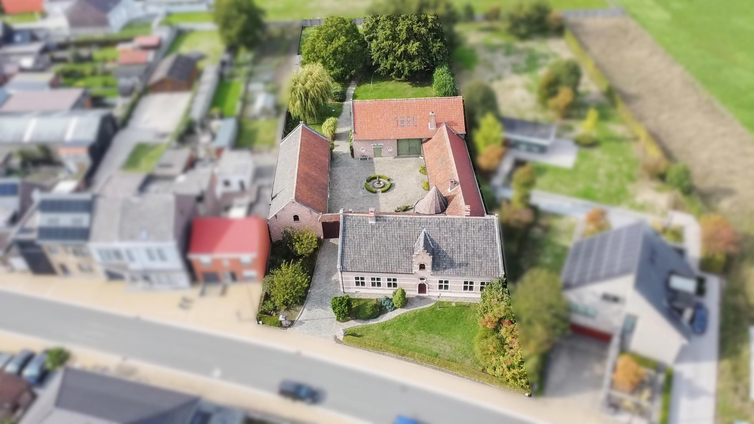 Prachtige, authentieke vierkantshoeve te Herdersem - Aalst!  - foto 1