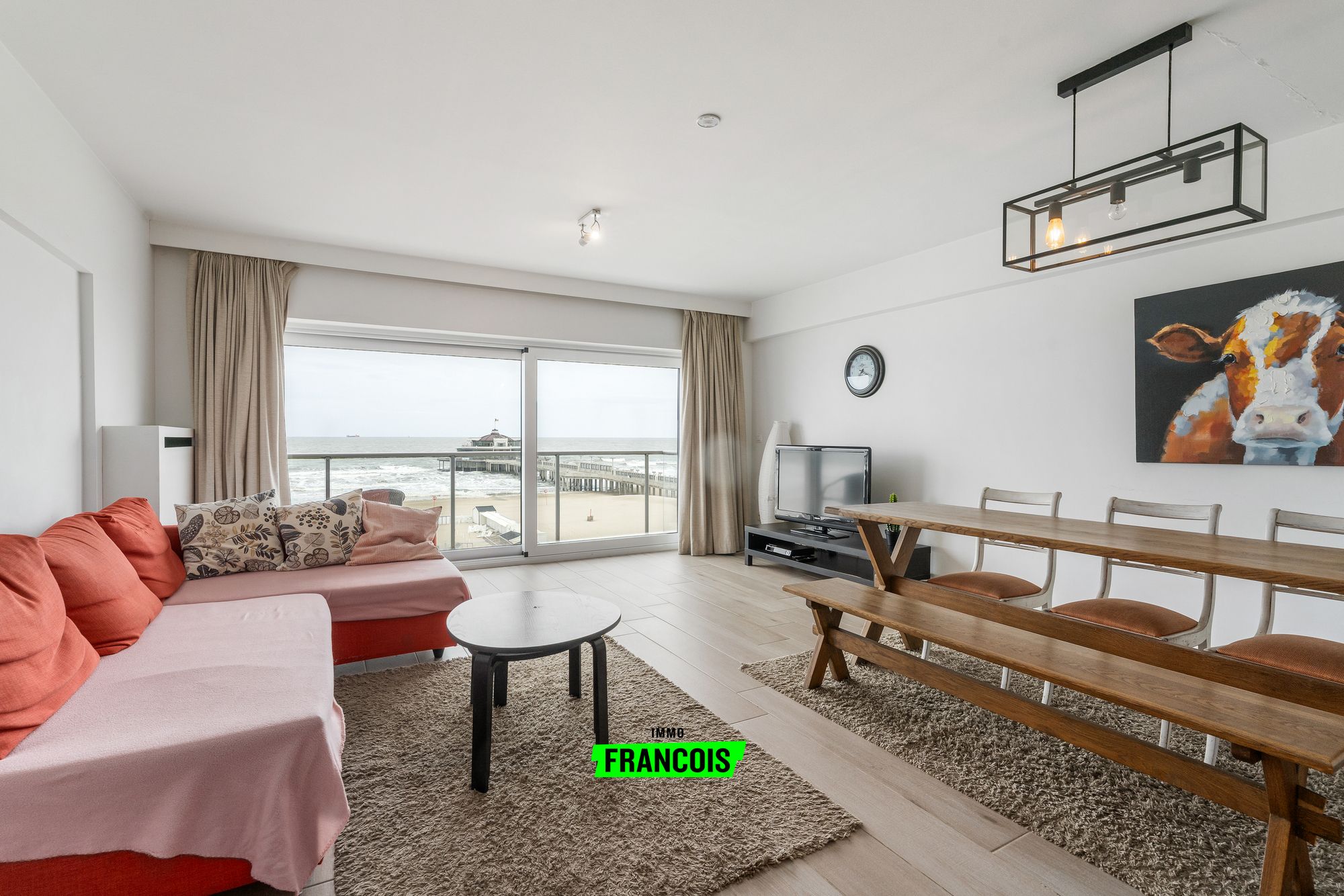 Appartement met 2 slaapkamers en uniek zicht op de Pier van Blankenberge - foto 4