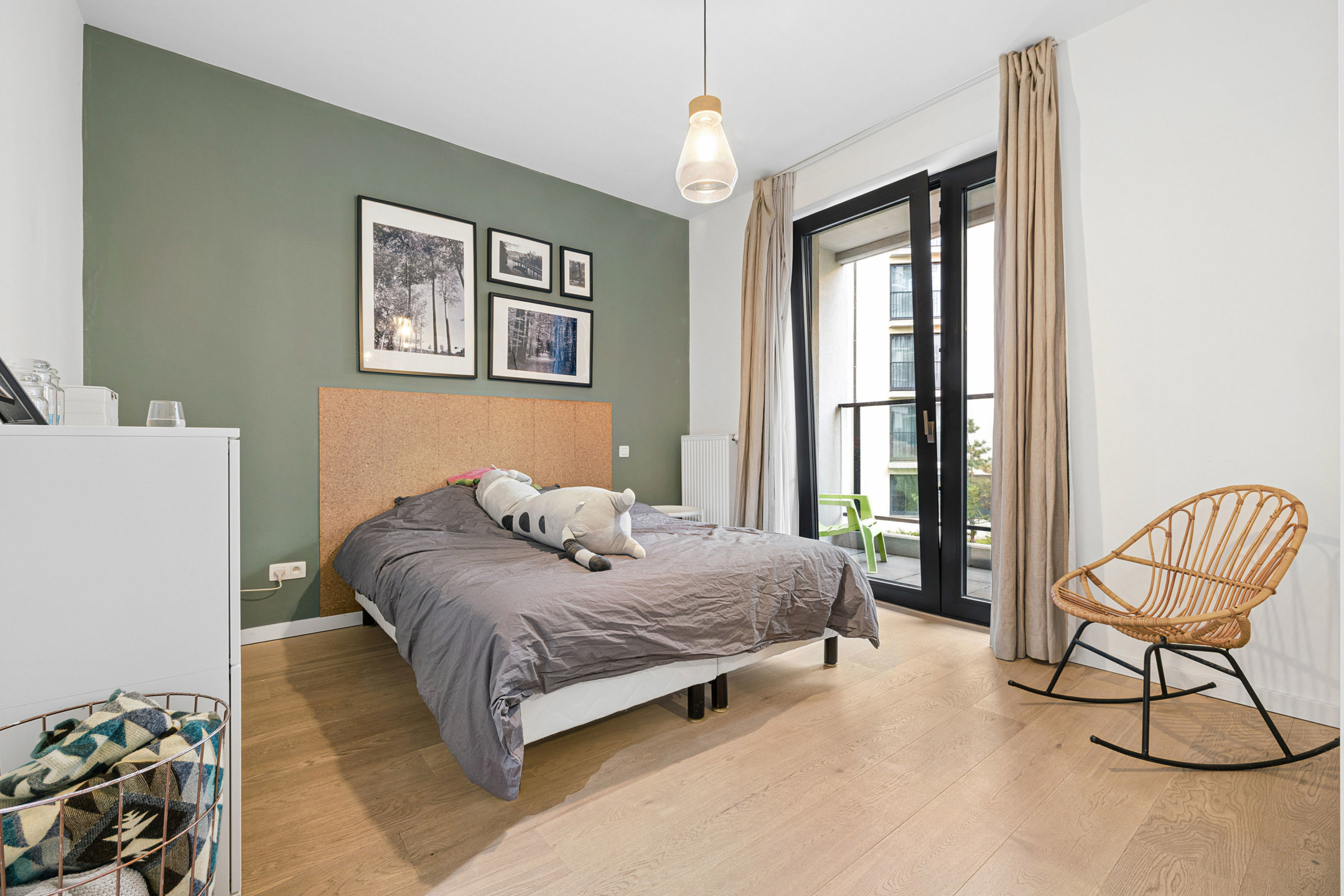 Gemeubileerd appartement met 1 slaapkamer + kelder - foto 4