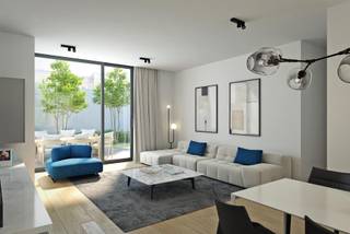 VASTE NIET-HERZIENBARE PRIJZEN !!LiggingDeze nieuw te ontwikkelen residentie Mirage bestaat uit 9 kwalitatieve appartementen en een commerciële...