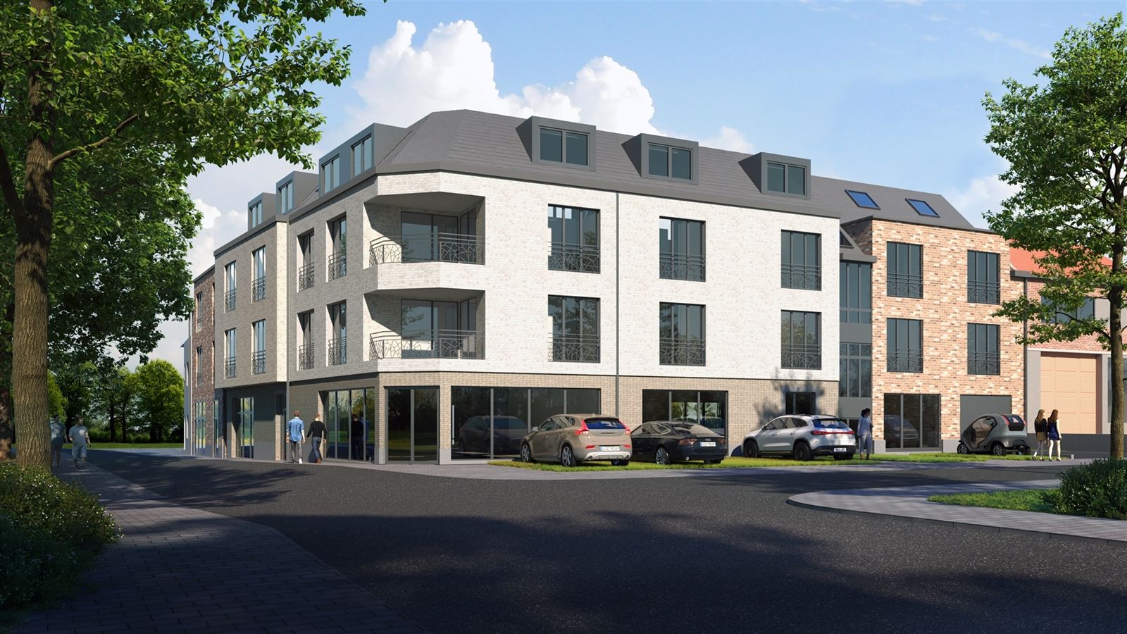 Ruim nieuwbouwappartement gelegen op de eerste verdieping met zuidgericht terras. - foto 1