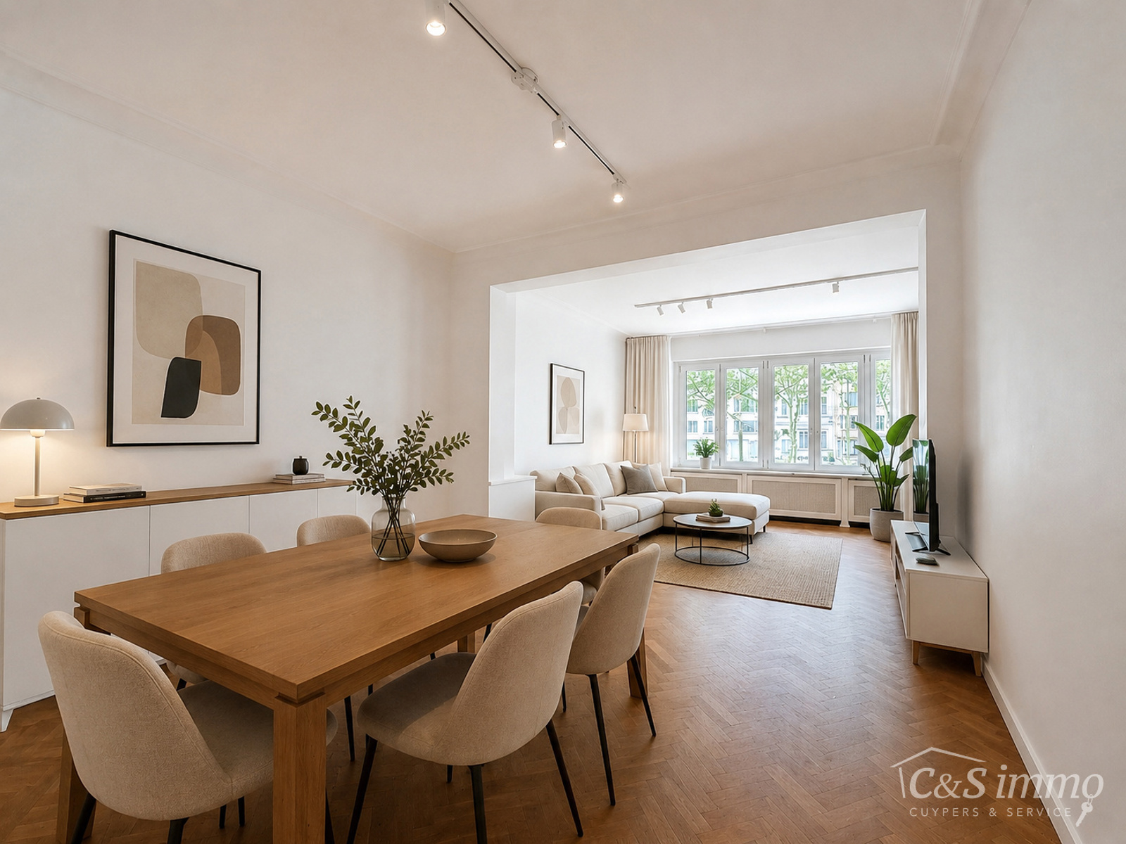 Ruim appartement vlakbij het oude Justitiepaleis - foto 2