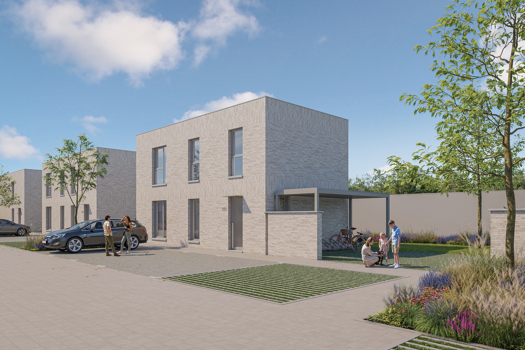 LOT 341 Moderne halfopen energiezuinige woning (158 m²) met 3 slaapkamers - foto 3