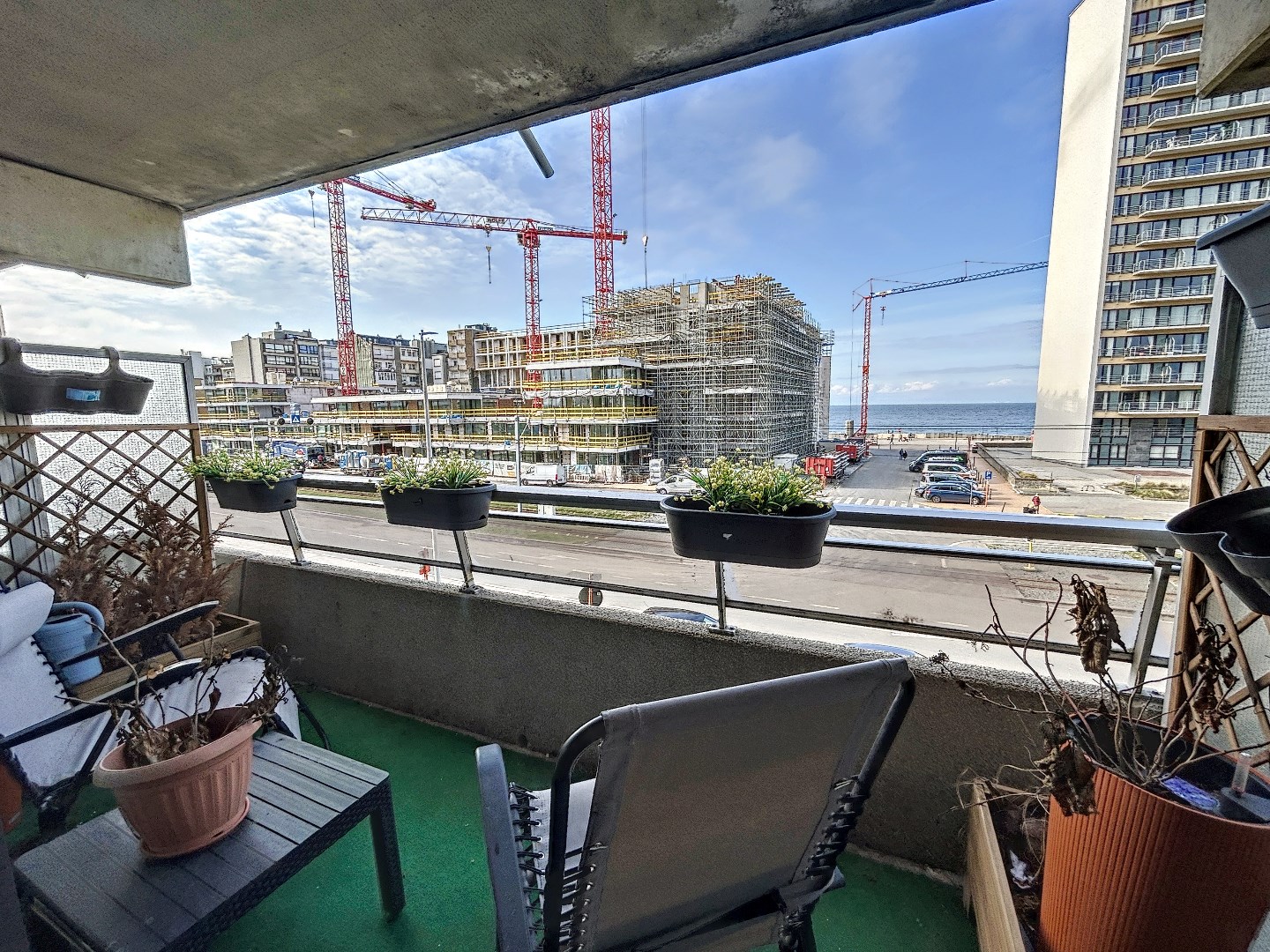 Instapklare studio met zicht op zee - terras. - foto 1