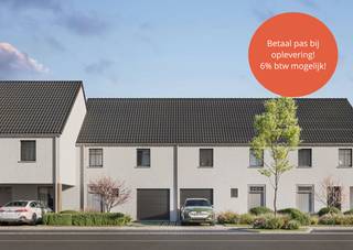 Eigentijds, kleinschalig nieuwbouwproject van 4 woningen nabij Maldegem centrum - 6% btw mogelijk!<br />Bij compromis betaald u enkel 5% voorschot, de resterende 95% wordt pas aangerekend bij oplevering ipv. akte! <br /><br />In het hart van Maldegem, op een centrale locatie in de Weggevoerdenlaan, presenteren wij met trots een nieuwbouwproject bestaande uit vier moderne woningen. Dit project biedt een perfecte mix van comfort, duurzaamheid en uitstekende bereikbaarheid.<br />De woningen zelf bieden veel ruimte en zijn makkelijk aanpasbaar. Ze zijn voorzien van een bredere voorgevel, wat bijdraagt aan een lichtere en ruimtelijke indeling. Daarnaast beschikken ze over 3 tot 4 slaapkamers, ideaal voor een gezin of voor wie graag extra ruimte heeft. Het ruime tweede verdiep biedt ook de mogelijkheid tot extra kamers, bureau of hobbyruimte. Perfect voor wie een flexibele indeling wenst.<br />Bepaalde woningen hebben een inpandige garage, die niet alleen ideaal is voor het parkeren van uw voertuig maar ook als berging kan dienen. Zodoende beschikt met over extra opbergruimte in huis.<br /><br />De woningen zijn gelegen in een aangename en rustige woonbuurt met een uitstekende verbinding naar de belangrijkste voorzieningen zonder in te boeten op rust en ruimte. Alle elementaire behoeften zoals bakker, supermarkt, slager, … bevinden zich op wandelafstand. Op die manier kunt u steeds makkelijk aan uw dagdagelijkse benodigdheden komen. U vindt er ook scholen, medische voorzieningen en recreatiemogelijkheden zoals het Sint-Annapark wat het ideaal maakt voor gezinnen die een dynamisch en aangenaam woonklimaat zoeken.<br />Daarnaast zorgt de nabijheid van de autostrade E34 voor een vlotte verbinding naar zowel Antwerpen als Knokke. Ideaal voor zowel de werkende mensen in de omstreek als diegene die graag aan de Kust vertoeven voor wat ontspanning.<br /><br />Hernieuwbaarheid: De woningen in dit nieuwbouwproject zijn ontworpen met een focus op energiezuinigheid en duurzaamheid. Dankzij de hoogwaardige isolatie worden warmteverliezen tot een minimum beperkt, wat bijdraagt aan een optimaal energieverbruik en lagere energiekosten. Daarnaast zijn de woningen uitgerust met zonnepanelen, die zorgen voor een duurzame energieproductie en een vermindering van uw energierekening.<br />Verder is elke woning voorzien van vloerverwarming, wat niet alleen voor extra comfort zorgt, maar ook energie-efficiënt is. Deze vorm van verwarming verspreidt de warmte gelijkmatig door het huis en werkt optimaal in combinatie met de goede isolatie.<br />Met deze slimme, duurzame technologieën kunt u genieten van een comfortabel en ecologisch verantwoord thuis, terwijl u tegelijkertijd bijdraagt aan een groenere toekomst.<br /><br />In dit nieuwbouwproject bieden wij uiteraard ook terug de mogelijkheid om uw woning aan te passen aan uw persoonlijke voorkeuren en behoeften. Samen met de klantenbegeleider kunt u het ontwerp en de indeling van uw woning volledig afstemmen op uw wensen.<br />Of het nu gaat om het aanpassen van de indeling van de kamers, het kiezen van de afwerkingsmaterialen of het integreren van extra voorzieningen, we staan klaar om u door het volledige proces te begeleiden en ervoor te zorgen dat uw woning perfect aansluit bij uw levensstijl.<br /><br />Daarnaast kunnen alle kosten op de constructiewaarde voor de woningen volledig aan het permanente BTW-tarief van 6% gefactureerd worden. Bij de woningen in de Weggevoerdenlaan kan dit snel tot € 40.000 schelen. Ook voor investeerders die de woning verhuren, kan er aangekocht worden aan dit voordelige BTW-tarief. Wat ze interessanter maakt naar aankoop dan een bestaande woning aan 12% registratierechten.<br /><br />Lot 3: €405.000 . <br /><br />Interesse? Contacteer Bonne Vastgoed via 050/73.73.73 of via info@bonnevastgoed.be