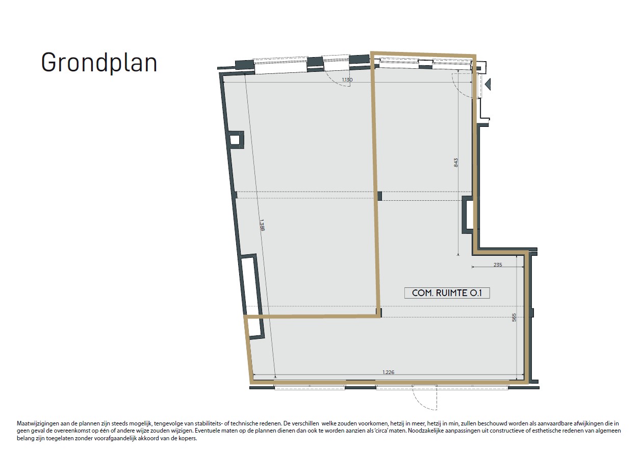 DRIE NIEUWBOUW COMMERCIËLE UNITS 0.1B - foto 2