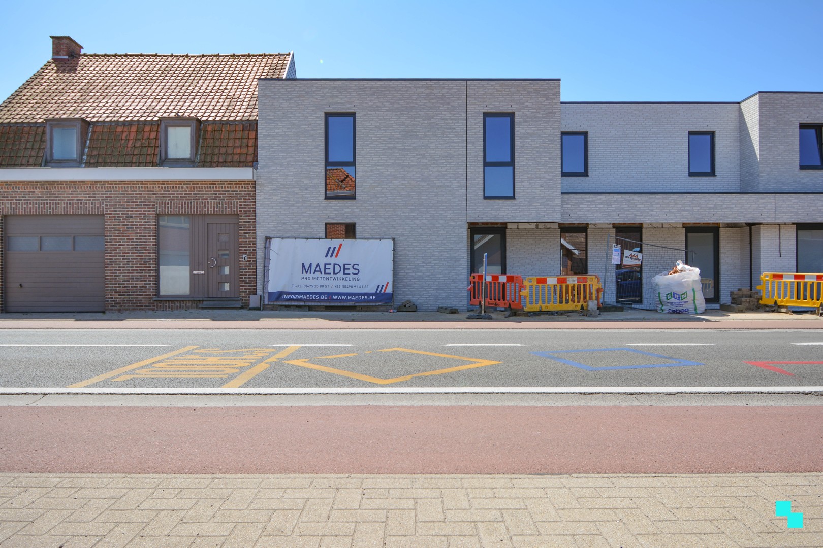 Gesloten nieuwbouwwoning met carport te Sleihage - foto 1