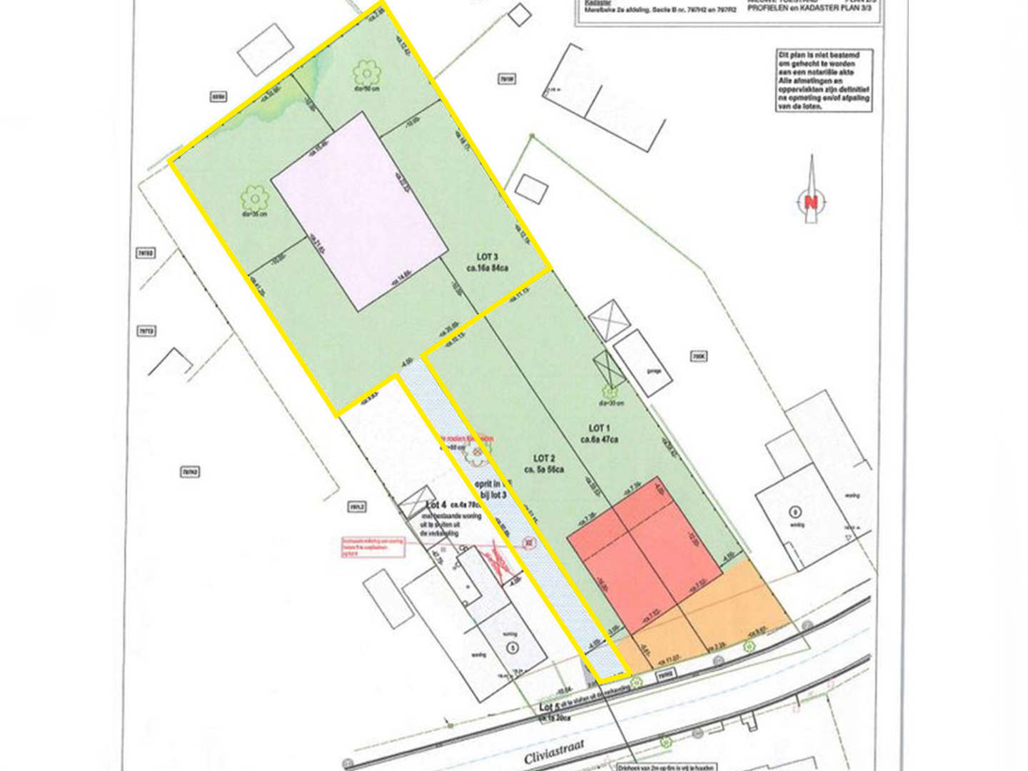 Te koop, bouwgrond voor villabouw (1.686m²) in 2de bouwlijn te Merelbeke - photo 2