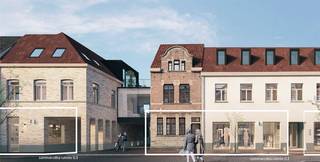 Ontdek drie nieuwe handels- of kantoorruimtes in het prestigieuze project ‘Den Dobbel Arend’, gelegen in het bruisende centrum van Grimbergen.Het...