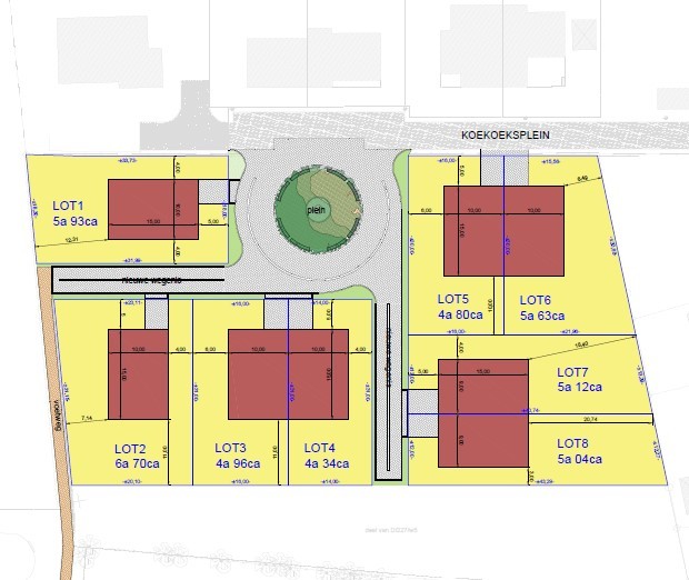 Bouwgrond voor halfopen bebouwing (512m²) - photo 3