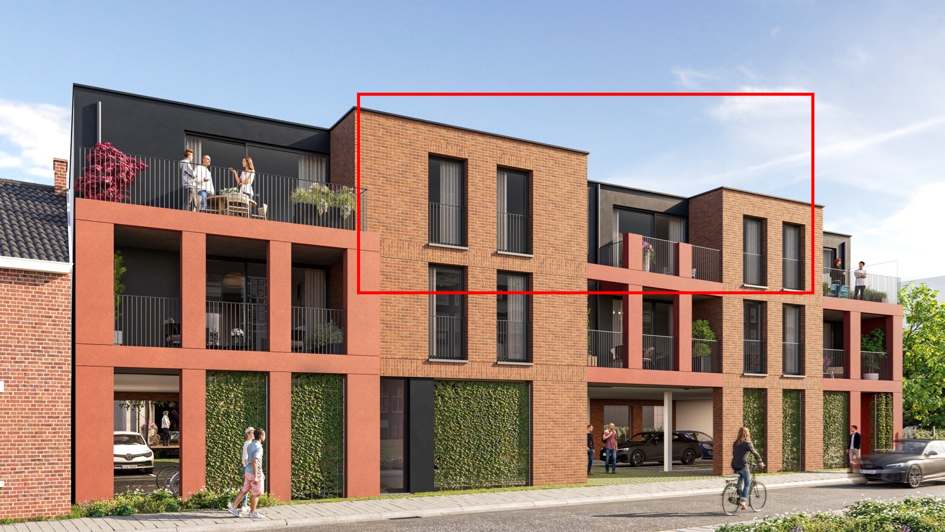 PENTHOUSE - Nieuwbouw - vlakbij de GROENLAAN ! - foto 1
