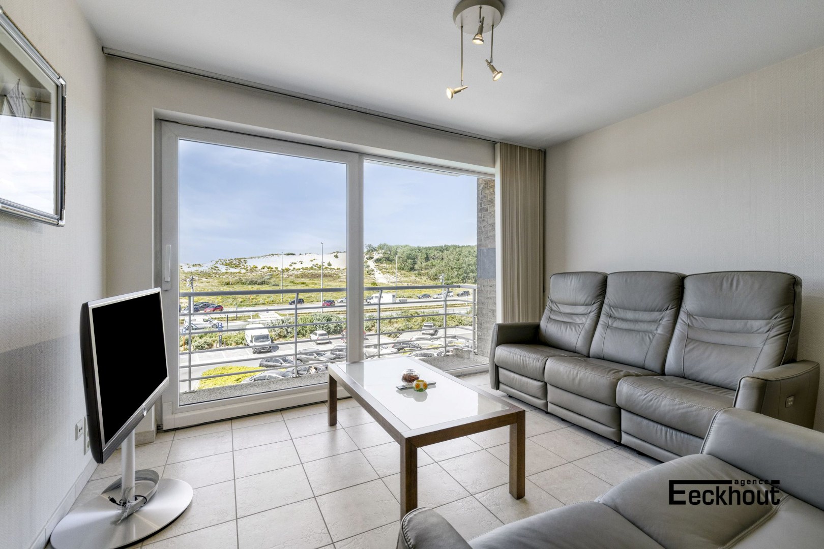 Instapklaar appartement met mooi terras en open zicht op de Bredense duinengordel. - foto 2