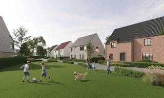 In het idyllische Ramskapelle bij Nieuwpoort vinden we langs de Leistraat deze ruime halfopen bebouwing met lotnummer 9 terug. Deze woning ligt op een Zuidwestelijk georiënteerd perceel van zo'n 340 m² en is op de gelijkvloerse verdieping voorzien van een inkomhal met apart toilet, een ruime royale leefruimte met open ingerichte keuken en was- en bergruimte. Op de eerste verdieping bevinden er zich 3 slaapkamers, een ruime badkamer en een nachthal met apart toilet. Bovendien bevat deze woning een ruime zolder en een gezellige tuin. (Vg, Wug,Gmo, Gvkr, Gvv) ~ max E-peil: 30 ~ Ref. OU26541<br /><br />Ramskapelle de charmantste deelgemeente van Nieuwpoort ligt te midden de polders nabij het sluizencomplex “de ganzepoot” en het op -en afrittencomplex van de E40. Hierdoor is de gemeente vlot bereikbaar via de E40 afrit 3 Nieuwpoort – Diksmuide. In Ramskapelle kunt u rustig vertoeven, doch is het bruisende stadscentrum van Nieuwpoort nooit ver weg. Binnen de 5 minuten staat u met de wagen op de markt van Nieuwpoort met de fiets staat u er binnen de 10 minuten. Bent u op zoek naar een unieke woning op een prachtige locatie met voldoende faciliteiten en waar de zee om de hoek gluurt dan zijn deze woningen zeker iets voor u.<br /> <br />Deze woning wordt gebouwd volgens de meest recente energienorm en u krijgt nog de volledige inspraak in de afwerking conform het lastenboek! <br /><br />Bent u overtuigd van dit project die het beste van beide werelden combineert namelijk de rustige landelijke setting op een steenworp van de bruisende kuststad, contacteer ons dan vandaag nog voor een vrijblijvende afspraak op kantoor. Tot binnenkort !