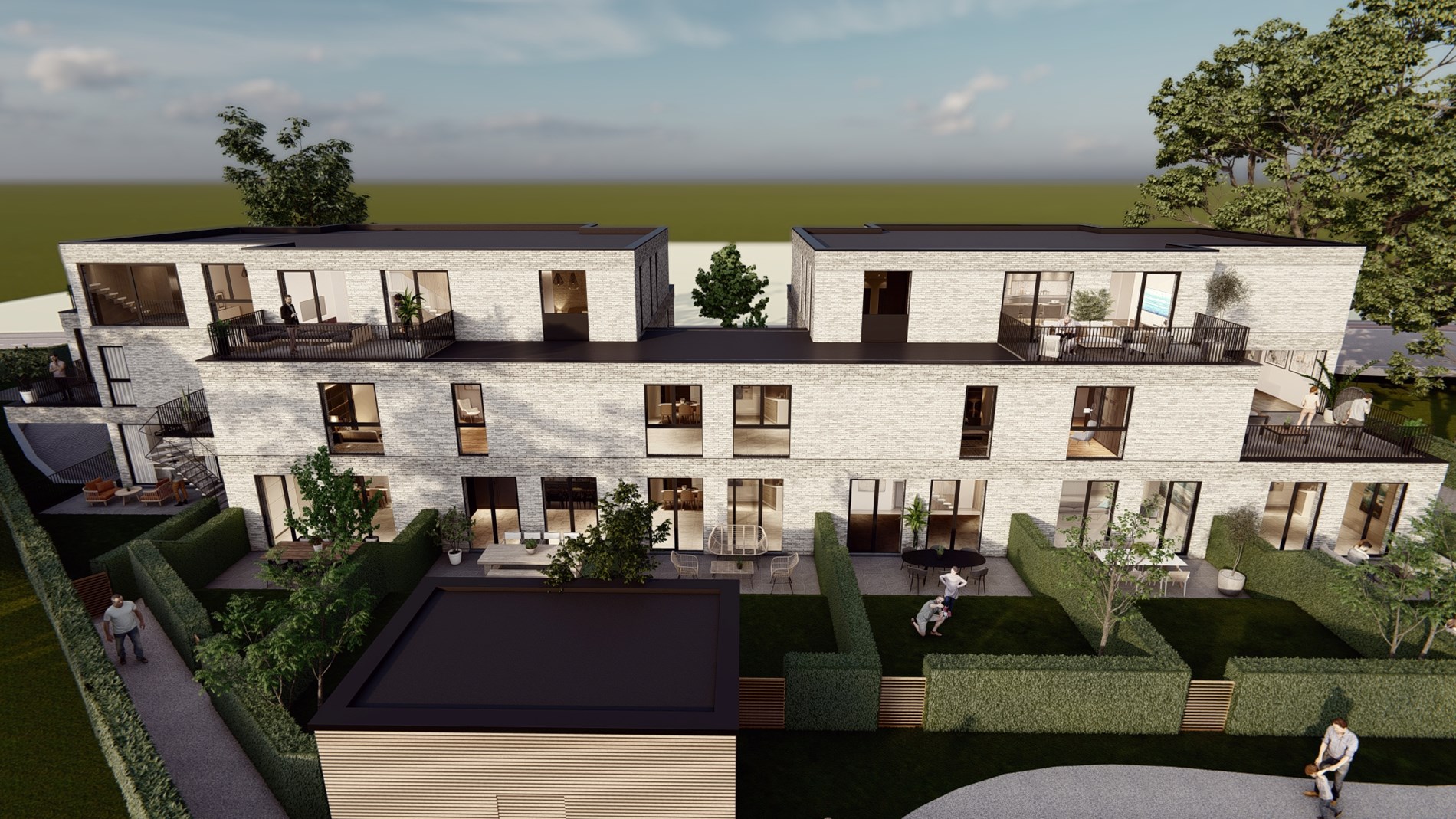 6% BTW MOGELIJK Prachtig gelijkvloers appartement met tuintje van 55m² en terras van 33m² - foto 5