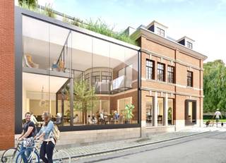 Gelijkvloerse handels- of kantoorruimte van 265 m² op een toplocatie: zeer commerciële ligging naast de OLV-kerk en op een boogscheut van de...