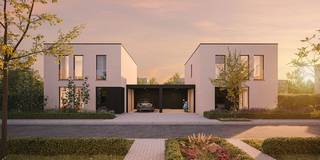 Lot 105: Deze open bebouwing in moderne stijl heeft 3 slaapkamers, een carport, een gesloten tuinbering en een bewoonbare oppervlakte van +/- 150 m². Deze woning is gelegen in de nieuwe woonbuurt Fibula. Hier staat duurzaamheid voorop. In het hart van de verkaveling ligt een ruime groenzone met een bloemen- en bijenweide voor gemeenschappelijk gebruik en ontspanning. In deze verkaveling op een boogscheut van Brugge kom je tot rust. Je hebt het voordeel van de nabijheid van alle nodige voorzieningen zonder gestoord te worden door drukte of geluidsoverlast. De ideale combinatie voor een optimaal wooncomfort en ontspanning.<br /><br />Interesse of vragen? Meer info op matexi.be/sijsele of contacteer vrijblijvend onze sales consultant op 050 58 06 58.<br />