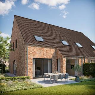 Élégante maison neuve à vendre à Elverdinge avec trois chambres, garage double et jardin. Cette maison mitoyenne est idéale pour ceux qui...