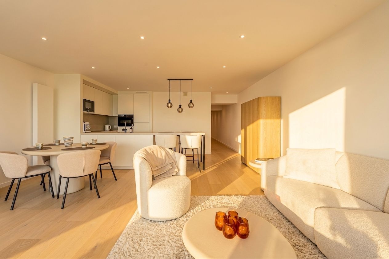 Uniek, ruime appartement met prachtige verzichten en zonneterras in Blankenberge - foto 5