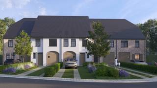 in de zomer 2025 zal er gestart worden met het realiseren van deze 5 prachtige lage energiewoningen.<br />Deze nieuwbouwwoning in een tijdloze pastorijstijl heeft een bewoonbare oppervlakte van ca. 215 m2 en heeft volgende indeling: inkomhal met gastentoilet, een ruime leefruimte met zit- en eethoek, open keuken met aansluitende berging/wasplaats. Op de eerste verdieping bevinden zich drie slaapkamers en een ruime badkamer met toilet. Een vaste trap geeft toegang een volledig afgewerkte zolder met technische ruimte/berging. Deze woning beschikt over een inpandige garage inbegrepen in de prijs.  warmtepomp lucht/water met vloerverwarming <br />Extra troeven: e-peil &lt;20 !!, 8 zonnepanelen, ventilatiesysteem type D, tuinaanleg, terras en oprit is inbegrepen, keuken twv 10.000 euro + btw, sanitair twv 7.000 euro + BTW <br />Alle prijzen zijn exclusief 6 % btw op de constructie en 12% registratierechten op de grond.<br />Maak gerust een afspraak voor een bezoek aan een kijkwoning