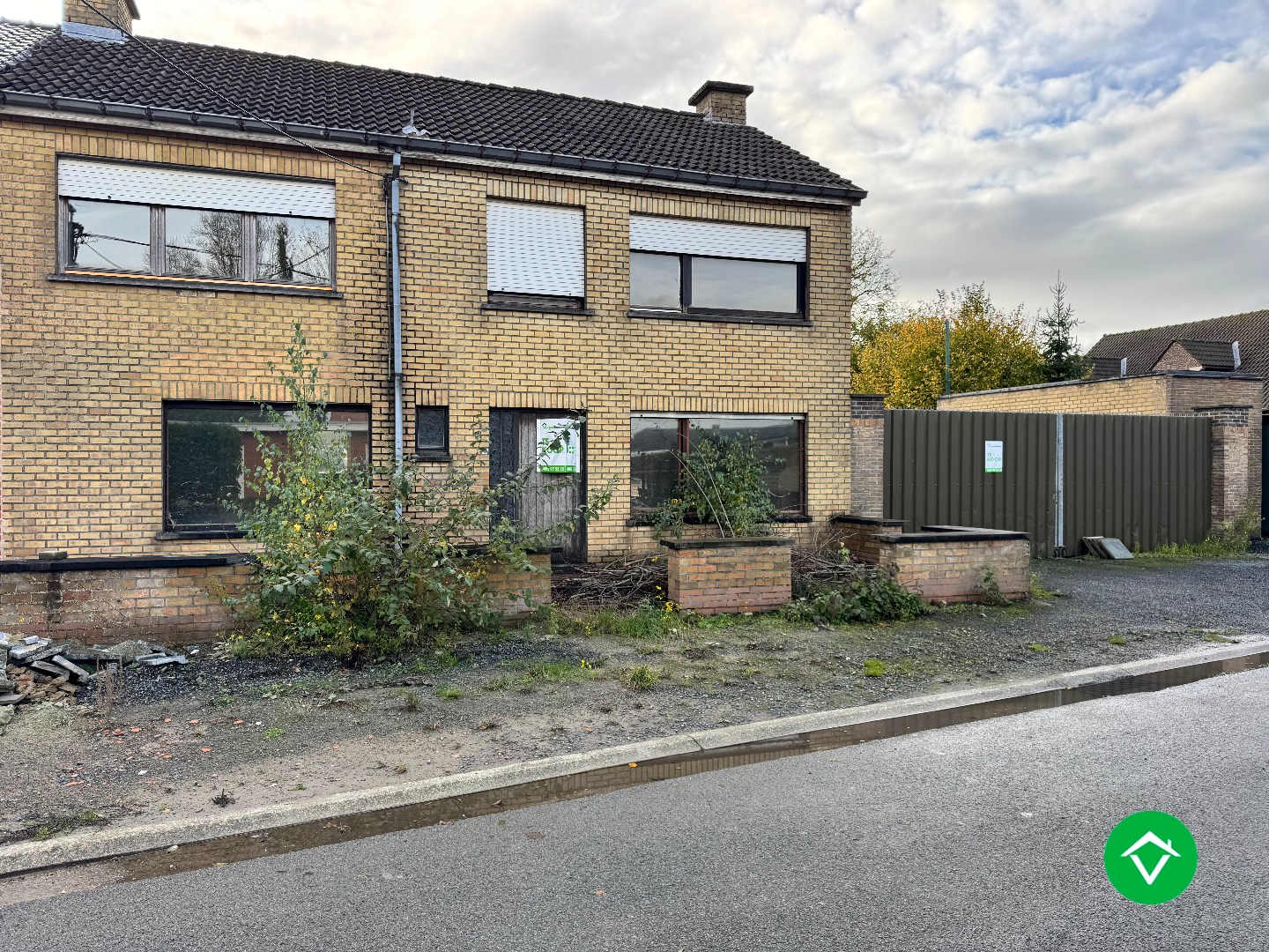 statige halfopen bebouwing in Wevelgem (Moorsele) - foto 1