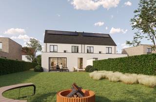 <ul>
	<li>Halfopen woningen met inpandige garage</li>
	<li>Vlotte verbinding naar Gent</li>
	<li>3 tot 4 slaapkamers mogelijk</li>
	<li>BEN-woningen (E30)</li>
</ul>
<br />OMGEVING<br />Aan de rand van Gent, tussen Evergem en Belzele, realiseert Potrell een kleinschalig en kwalitatief woonproject bestaande uit 12 halfopen en 3 gesloten woningen. De rustige, gezinsvriendelijke omgeving combineert aangenaam wonen met een uitstekende bereikbaarheid richting Gent. Scholen, winkels en openbaar vervoer bevinden zich in de nabije omgeving en zorgen voor extra wooncomfort.<br /><br />INDELING<br />Op het gelijkvloers beschikken de woningen over een inkomhal met gastentoilet, een inpandige garage en een ruime, lichtrijke leefruimte met open keuken. Aansluitend is er een praktische berging voorzien.<br />De verdieping omvat drie volwaardige slaapkamers, een badkamer en een apart toilet. Daarnaast beschikken de woningen over een ruime zolderverdieping die perfect kan worden ingericht als extra slaapkamer, bureau of hobbyruimte.<br /><br />E-PEIL<br />De woningen worden uitgerust met de nieuwste energiezuinige technieken, waaronder een warmtepomp en vloerverwarming. Hierdoor behalen ze moeiteloos een E-peil van 30. Als BEN-woningen (Bijna-EnergieNeutraal) staan ze garant voor een duurzame, energiezuinige en toekomstgerichte woonoplossing met optimaal wooncomfort.<br /><br />Wil je jouw droomwoning verder ontdekken? Bel ons op 09 394 67 95 of stuur een mailtje naar info@potrell.be voor een afspraak!<br /><br />WONING OP MAAT – JOUW WONING, JOUW STIJL<br />Maak van deze woning jouw droomhuis! Kies zelf jouw keuken, vloer en badkamer en geef de woning een persoonlijke toets. Instapklaar, volgens jouw smaak en stijl. Jij kiest – Potrell voert uit. Zo eenvoudig is het.<br /><br />Prijzen zijn exclusief kosten.