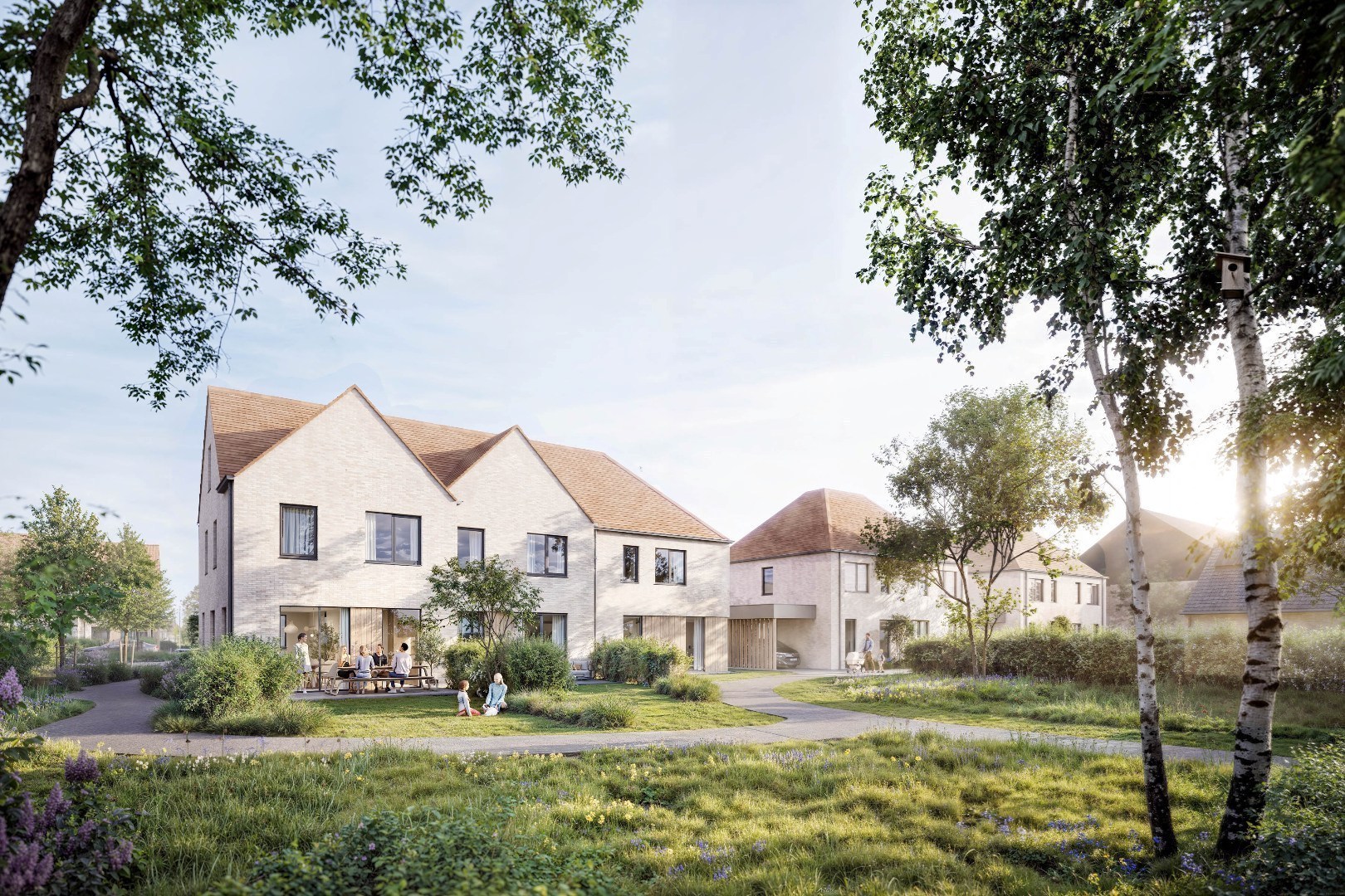 Halfopen nieuwbouwwoning in centrum Nevele - foto 5