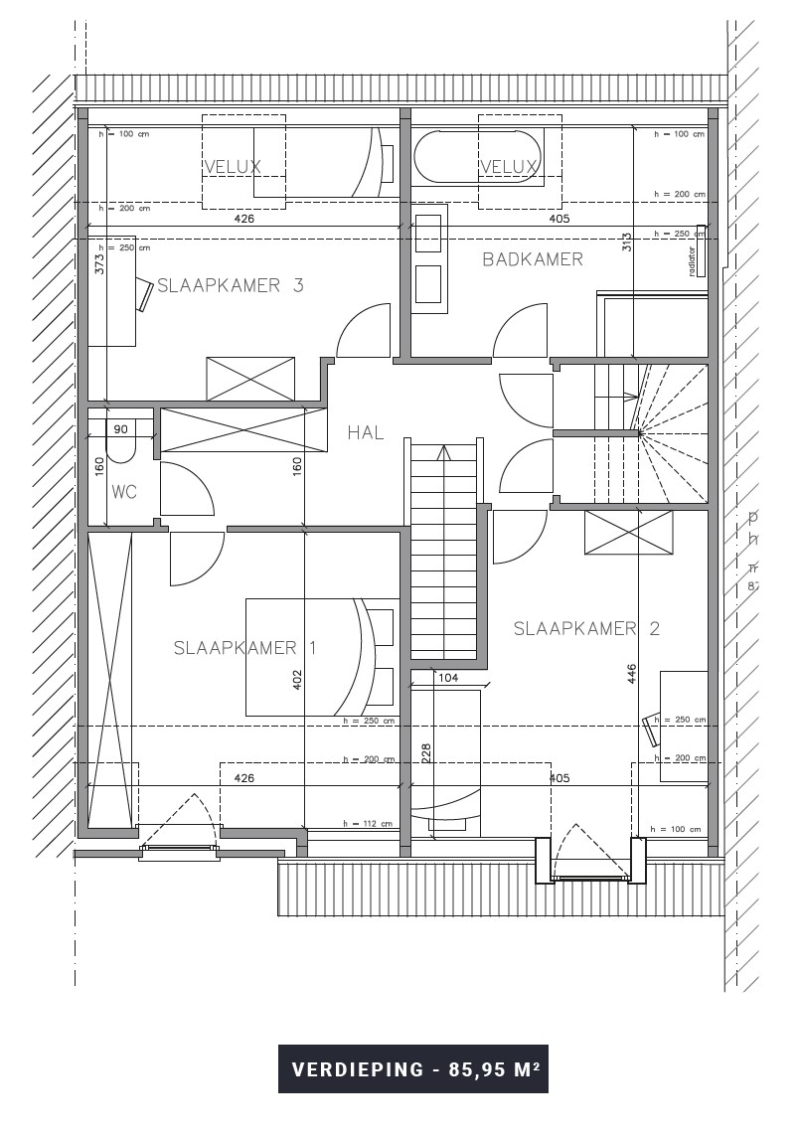 Maison à vendre à Zwevezele avec 3 chambres - photo 5